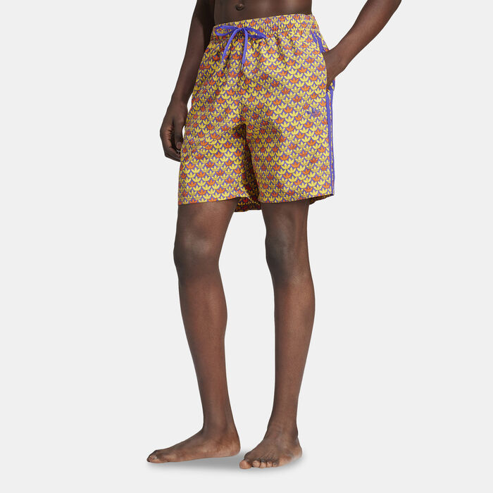 adidas Men's Monogram Swimming Shorts Multi adidas Men's Monogram Swimming Shorts Multi image number 0