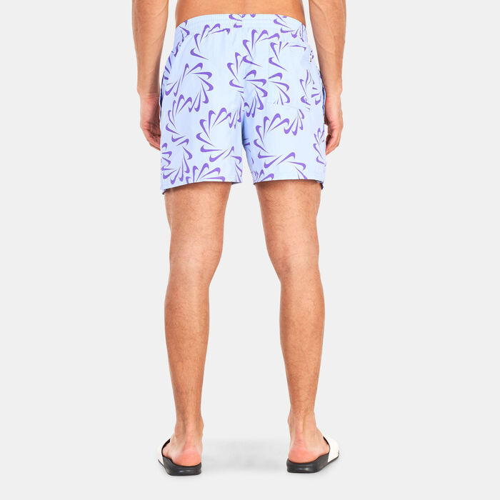 Nike Swim Men's 5 Volley Shorts Blue image number 1