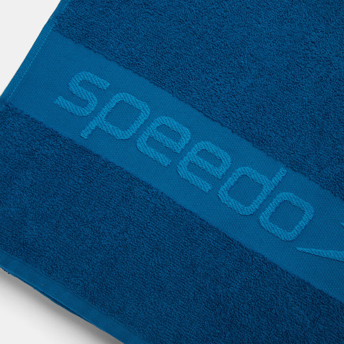 Speedo Speedo Border Towel Blue image number 2