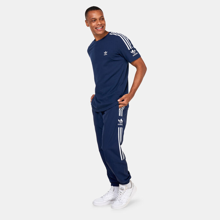 adidas Originals Men's Adicolor Classics Lock-Up Trefoil Track Pants Blue image number 2