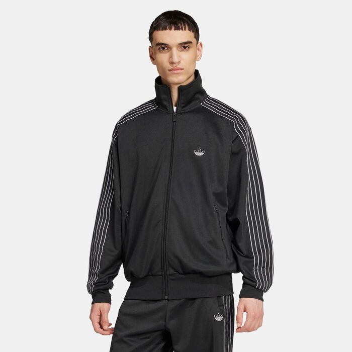 adidas Originals Men's Trefoil Firebird Track Jacket Black image number 0