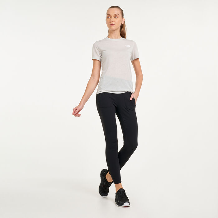 The North Face Women's Paramount Hybrid High-Rise Leggings Black The North Face Women's Paramount Hybrid High-Rise Leggings Black image number 2