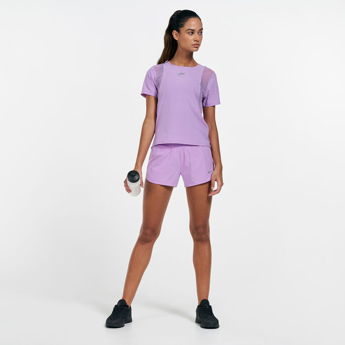 Nike Women's Air T-Shirt Purple Nike Women's Air T-Shirt Purple image number 2