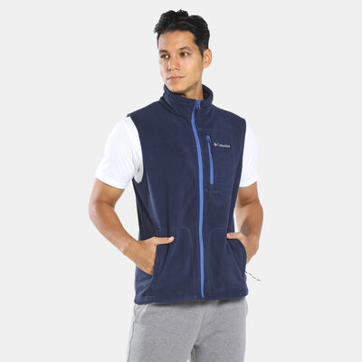 Columbia Men's Fast Trek Fleece Vest Blue
