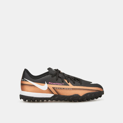 Nike Kids’ Phantom GT2 Academy Turf Football Shoe Mettalic