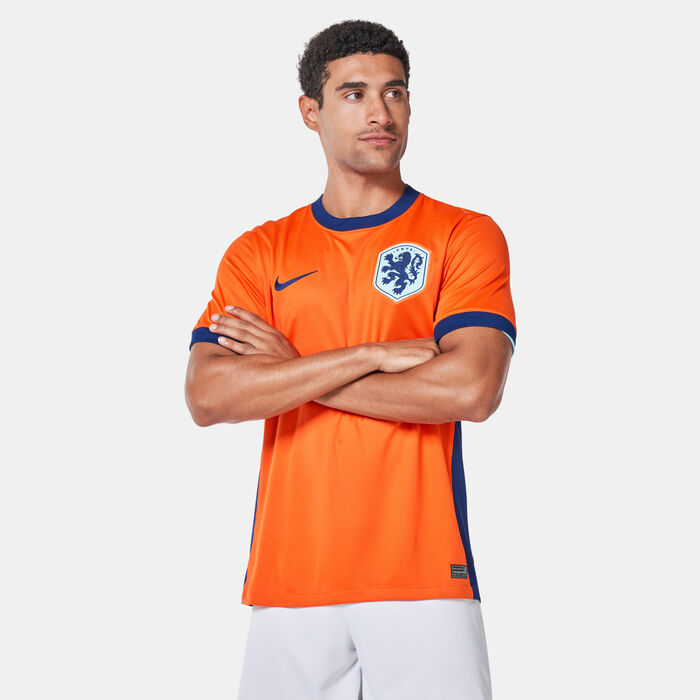 Nike Men's Netherlands Dri-FIT ADV Home Football Jersey - 2024 Orange Nike Men's Netherlands Dri-FIT ADV Home Football Jersey - 2024 Orange image number 0