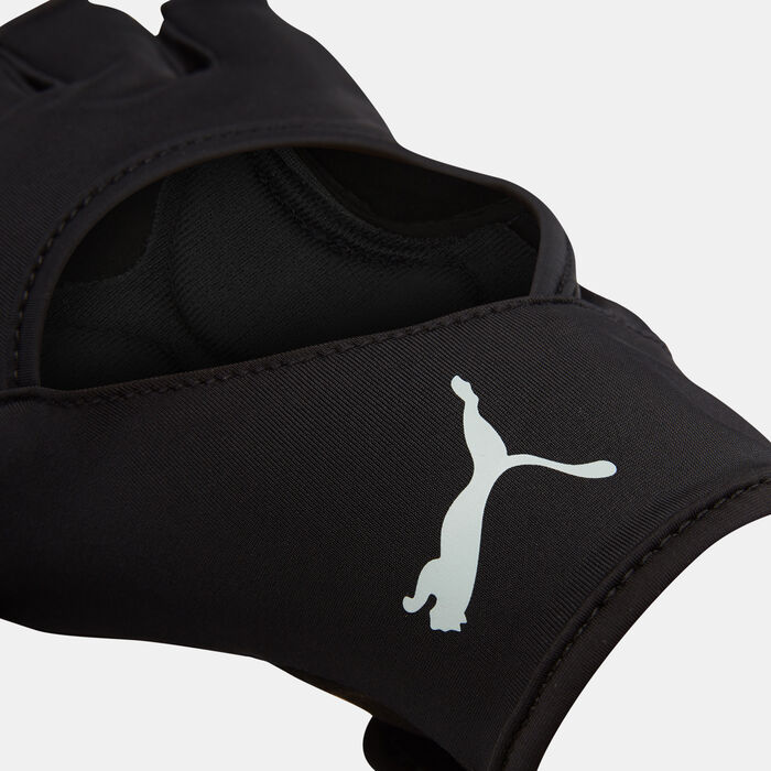 PUMA Men's Essential Training Gloves Black PUMA Men's Essential Training Gloves Black image number 2