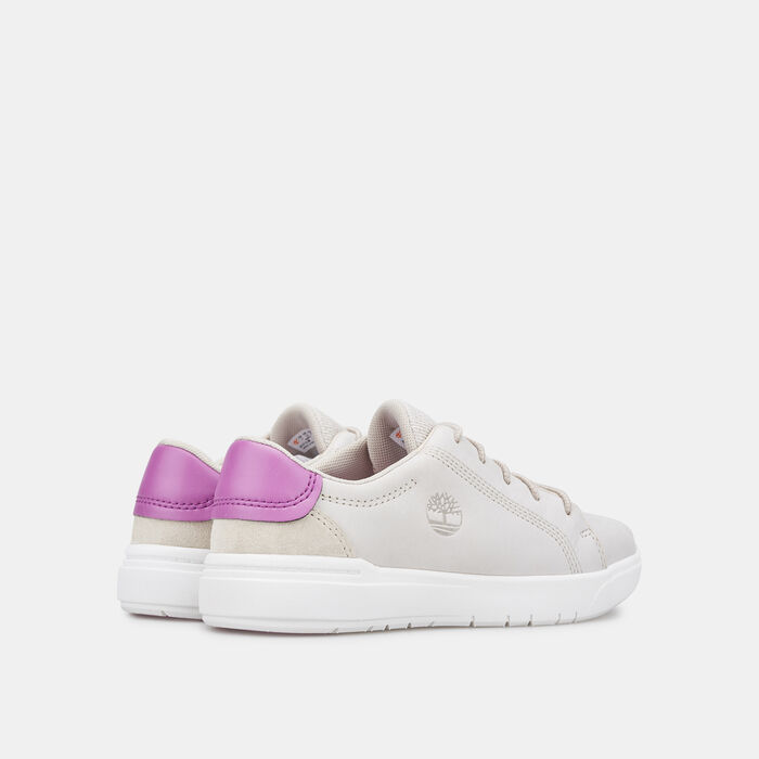 Timberland Kids' Seneca Bay Leather Oxford Shoe White Timberland Kids' Seneca Bay Leather Oxford Shoe White image number 2
