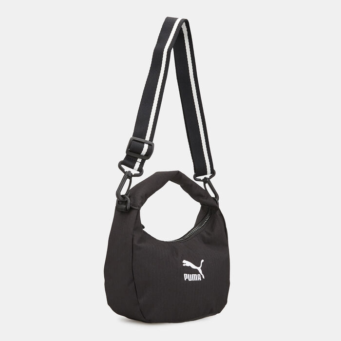 PUMA Women's Prime Classics Mini Hobo Bag Black PUMA Women's Prime Classics Mini Hobo Bag Black image number 2
