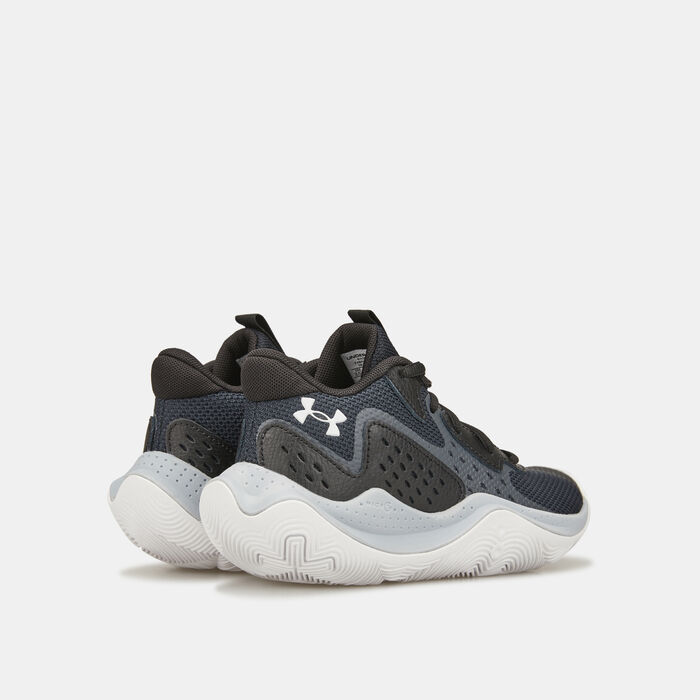 Under Armour Kids' UA Jet 23 Basketball Shoes Black Under Armour Kids' UA Jet 23 Basketball Shoes Black image number 2