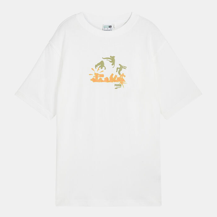 PUMA Women's Downtown Graphic T-Shirt White PUMA Women's Downtown Graphic T-Shirt White image number 0