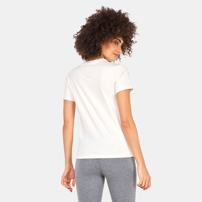 Converse Women's Metallic Chuck Taylor T-Shirt White Converse Women's Metallic Chuck Taylor T-Shirt White