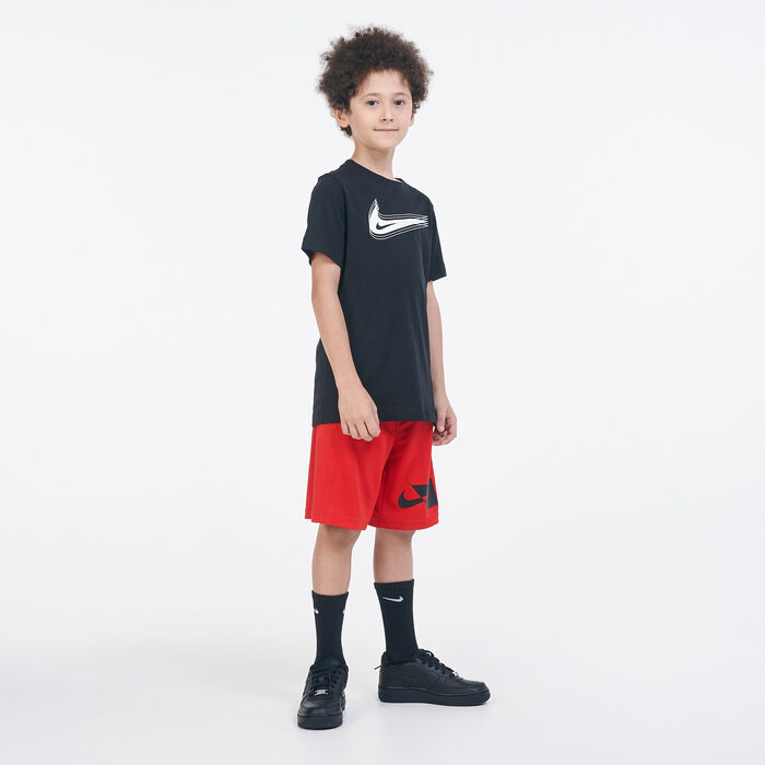 Nike Kids' Dri-FIT Training Shorts (Older Kids) Red Nike Kids' Dri-FIT Training Shorts (Older Kids) Red image number 2
