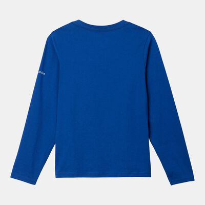 Columbia Kids' Dobson Pass Graphic T-Shirt Blue Columbia Kids' Dobson Pass Graphic T-Shirt Blue