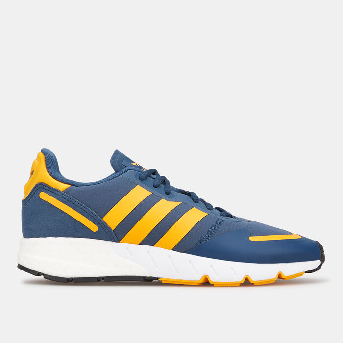 adidas Originals Men's ZX 1K Boost Shoe Blue adidas Originals Men's ZX 1K Boost Shoe Blue image number 0