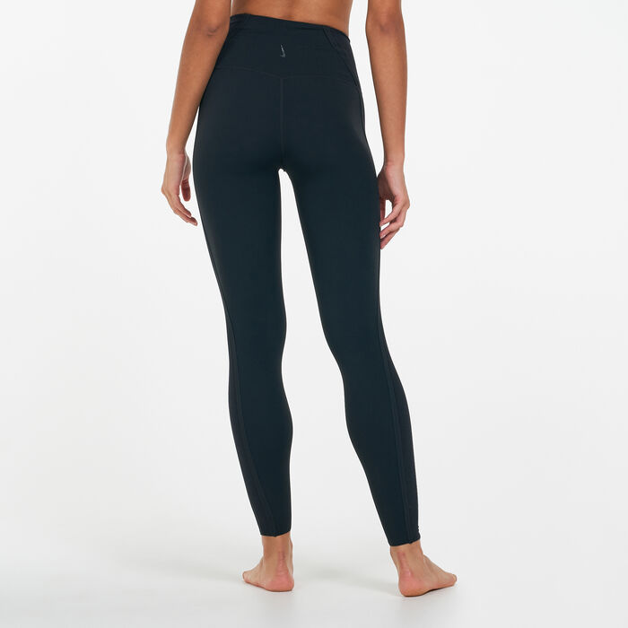 Nike Women's Yoga Luxe Dri-FIT Leggings Black image number 1