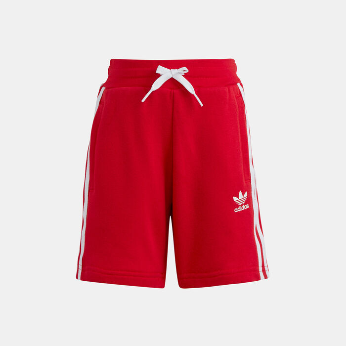 adidas Originals Kids' Adicolor Shorts and T-Shirt Set Red adidas Originals Kids' Adicolor Shorts and T-Shirt Set Red image number 1