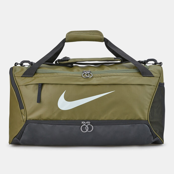 Nike Men's Brasilia Training Duffel Bag (Medium) Green Nike Men's Brasilia Training Duffel Bag (Medium) Green image number 0