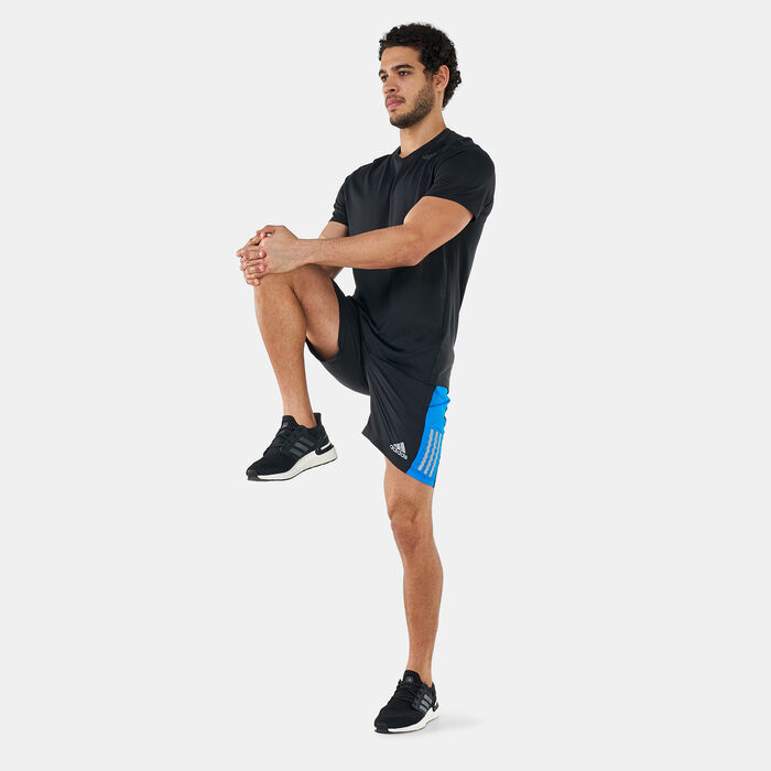 adidas Men's Own The Run Shorts Black image number 2