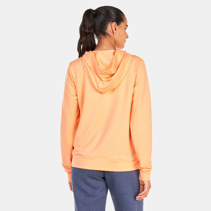 Under Armour Women's UA Rival Terry Hoodie Orange image number 1