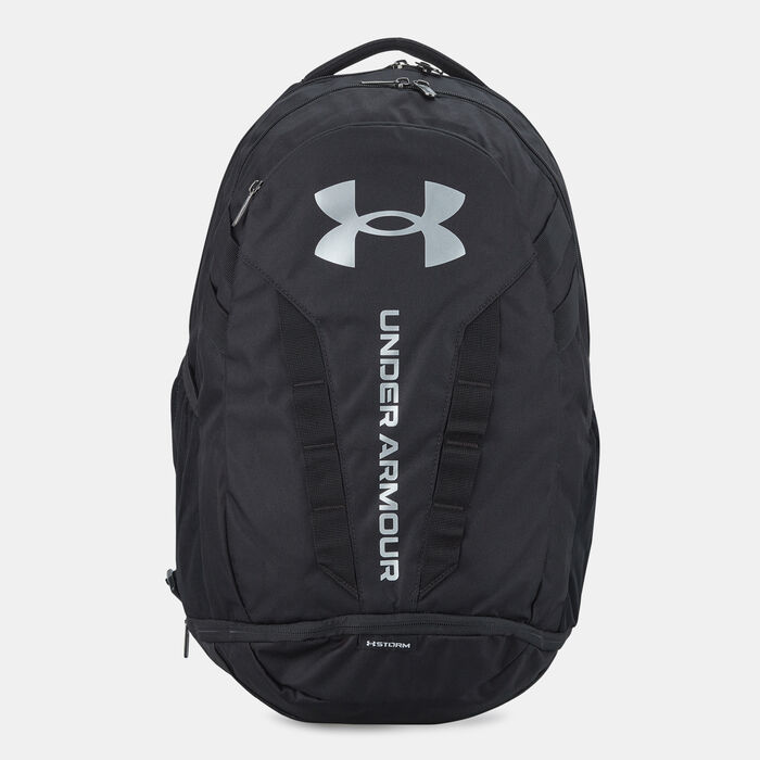 Under Armour UA Hustle 5.0 Backpack Black Under Armour UA Hustle 5.0 Backpack Black image number 0