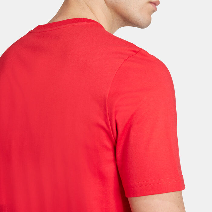 adidas Men's Manchester United DNA Graphic T-Shirt Red adidas Men's Manchester United DNA Graphic T-Shirt Red image number 3