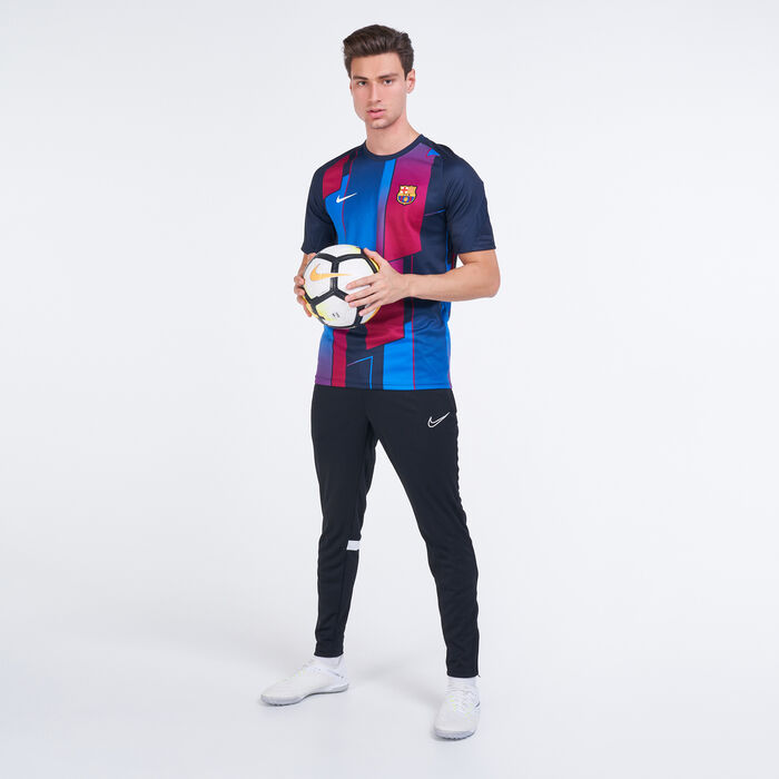 Nike Men's F.C. Barcelona Pre-Match T-Shirt- 2021/22 Nike Men's F.C. Barcelona Pre-Match T-Shirt- 2021/22 image number 2