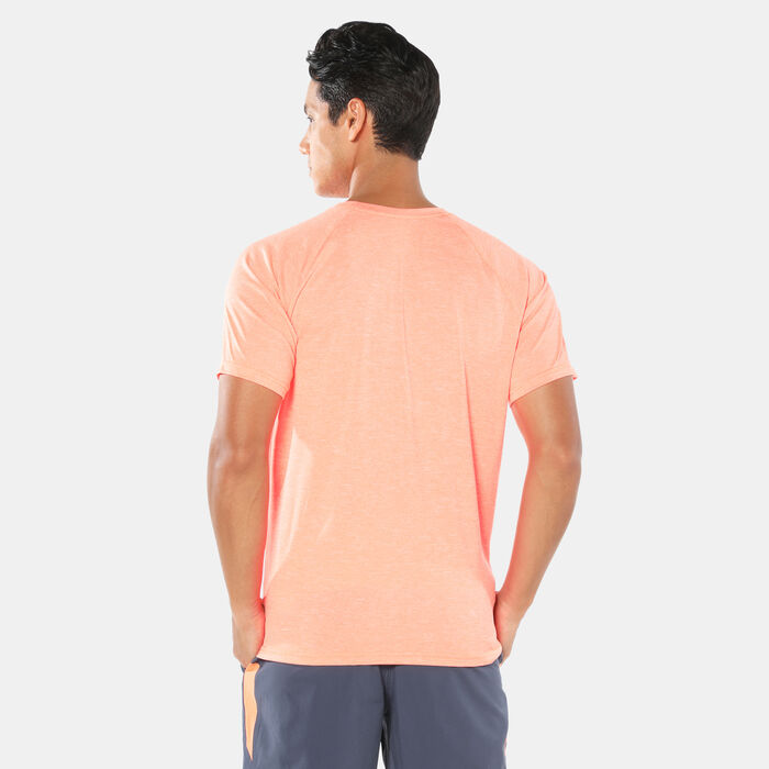 Nike Swim Men's Heathered Hydroguard Swimming Shirt Multi image number 1