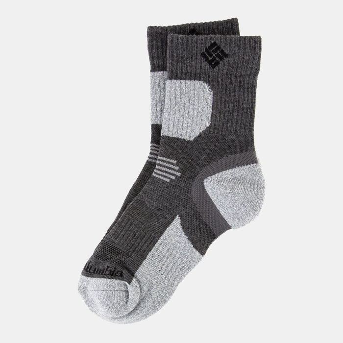 Columbia Men's Crop Hike Socks Black image number 1