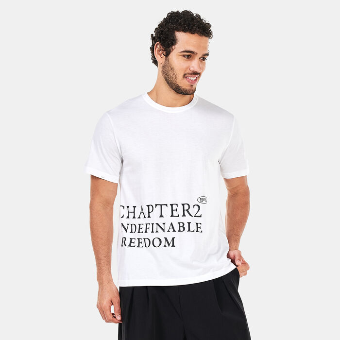 Tee Library Men's Supima Straight Hem T-Shirt White image number 0