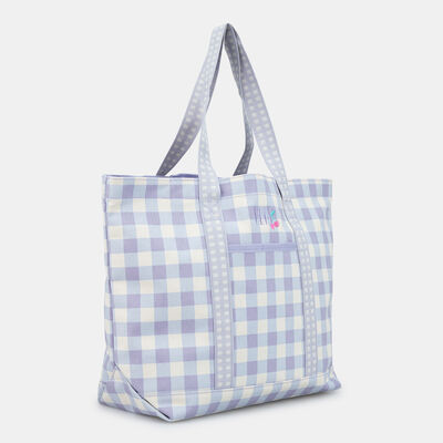 Vans Women's Mixed Up Gingham Tote Bag Purple Vans Women's Mixed Up Gingham Tote Bag Purple
