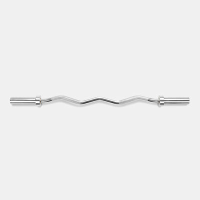 ZIVA Olympic Chrome EZ Curl Bar (1.2m) Multi ZIVA Olympic Chrome EZ Curl Bar (1.2m) Multi