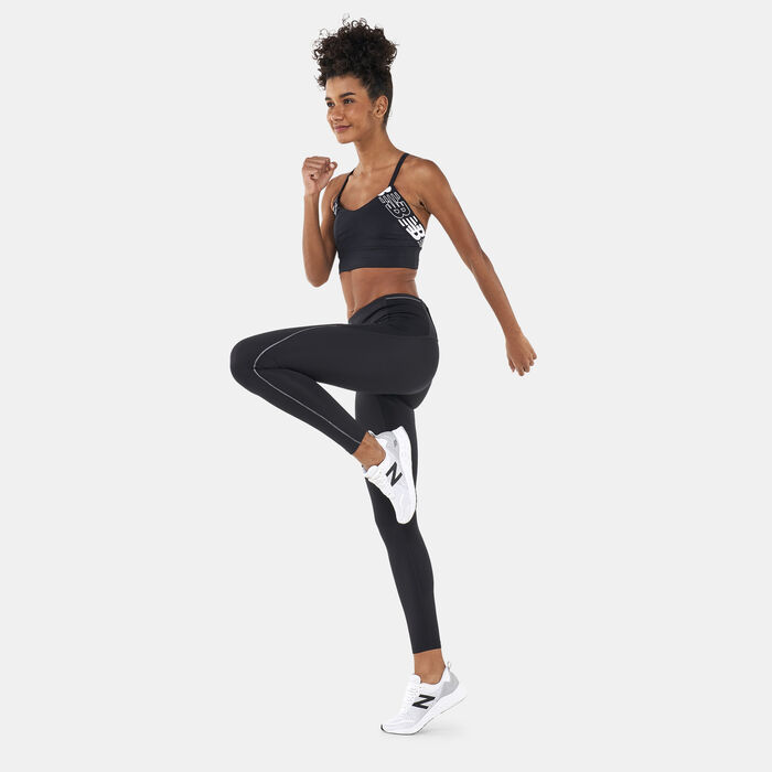 New Balance Women's Impact Run Leggings Black New Balance Women's Impact Run Leggings Black image number 2