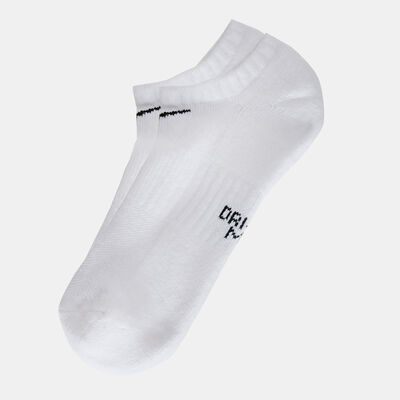 Nike Kids' Performance Cushioned No-Show Socks (3 Pair) (Older Kids) White