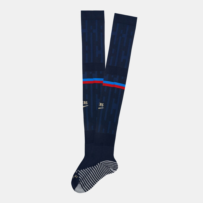 Nike F.C. Barcelona Stadium Home Over-the-Calf Football Socks - 2022/23 Blue Nike F.C. Barcelona Stadium Home Over-the-Calf Football Socks - 2022/23 Blue image number 0