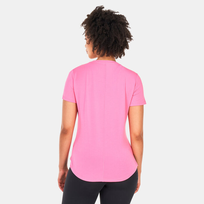Nike Women's Dri-FIT UV One Luxe T-Shirt Nike Women's Dri-FIT UV One Luxe T-Shirt image number 1