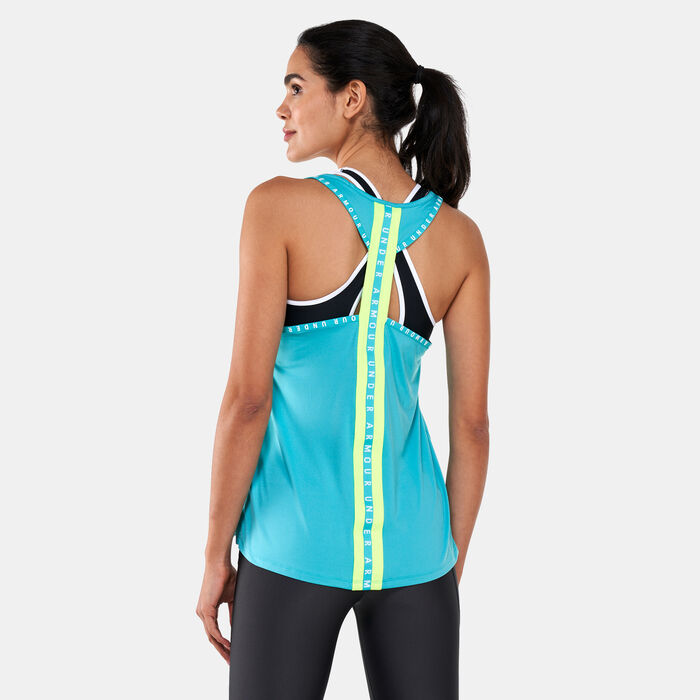 Under Armour Women's Knockout Tank Top Green image number 1