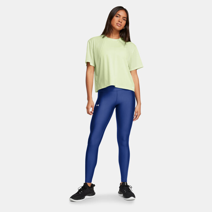 Under Armour Women's Vanish Engineered Training Leggings Blue Under Armour Women's Vanish Engineered Training Leggings Blue image number 2