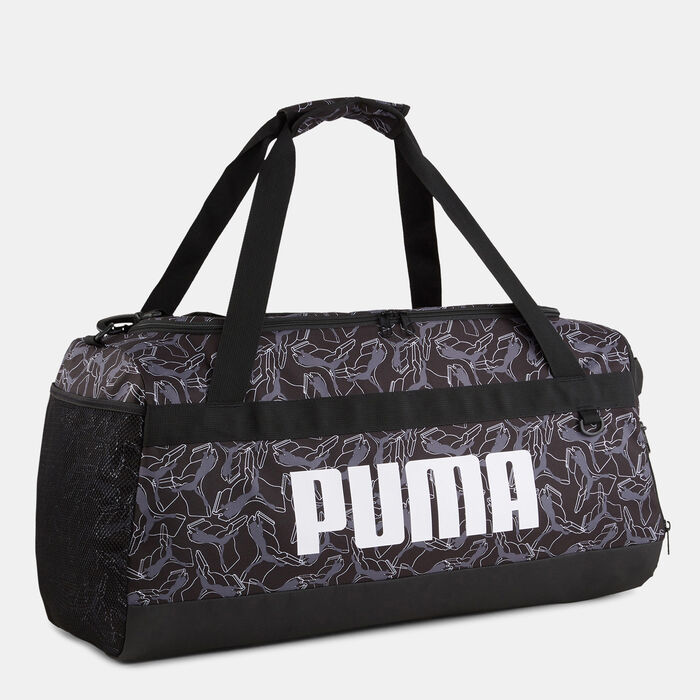 PUMA Men's Challenger Medium Duffel Bag Black PUMA Men's Challenger Medium Duffel Bag Black image number 0