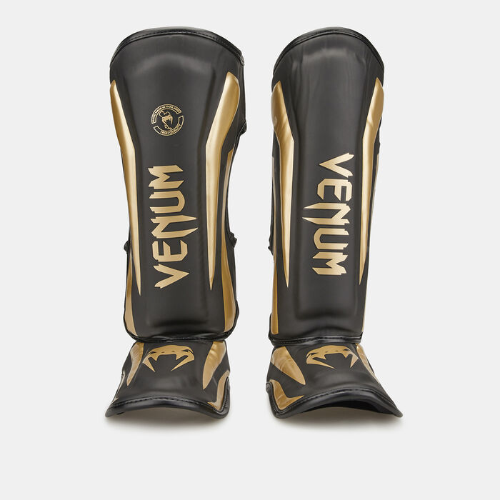 Venum Elite Standup Shin Guards Black Venum Elite Standup Shin Guards Black image number 0