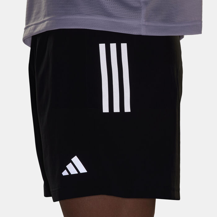 adidas Men's Own The Run Shorts Black image number 4