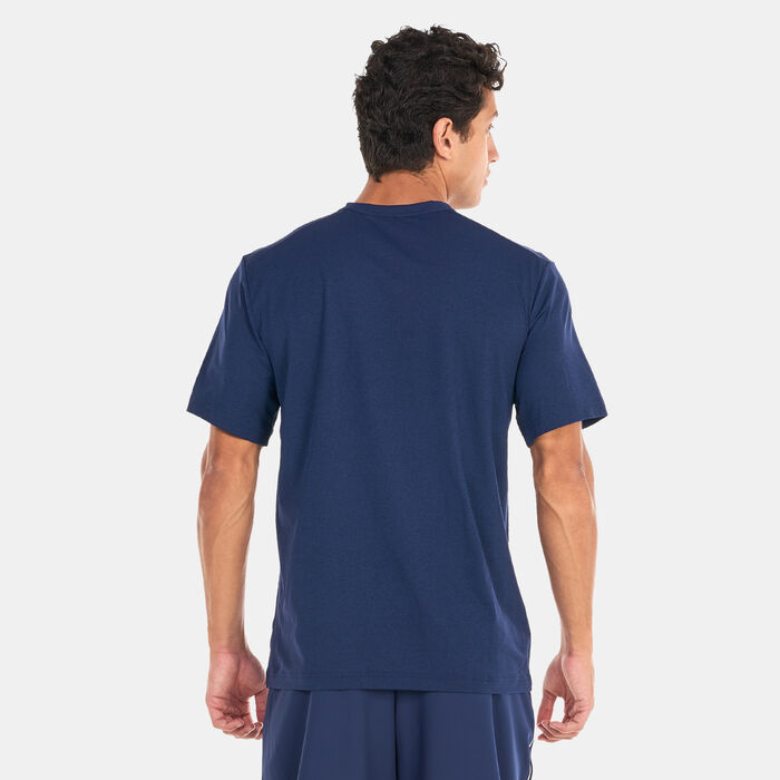Nike Men's Dri-FIT Track Club Running Top Blue Nike Men's Dri-FIT Track Club Running Top Blue image number 1