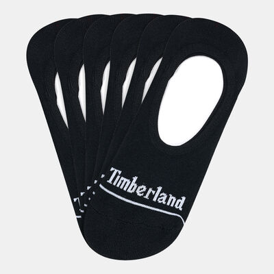Timberland Men's Invisible Liner Socks (3 Pack) Black