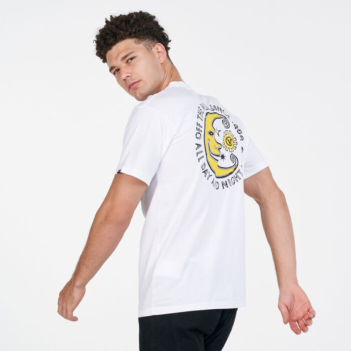 Vans Men's Day and Night T-Shirt White Vans Men's Day and Night T-Shirt White image number 1