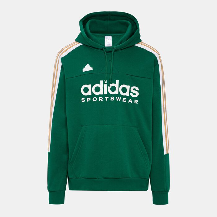 adidas Men's House of Tiro Nations Pack Hoodie Green adidas Men's House of Tiro Nations Pack Hoodie Green image number 0