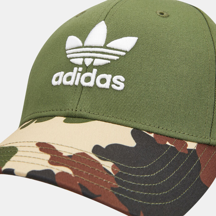 adidas Originals Men's Camo Baseball Cap Green adidas Originals Men's Camo Baseball Cap Green image number 2