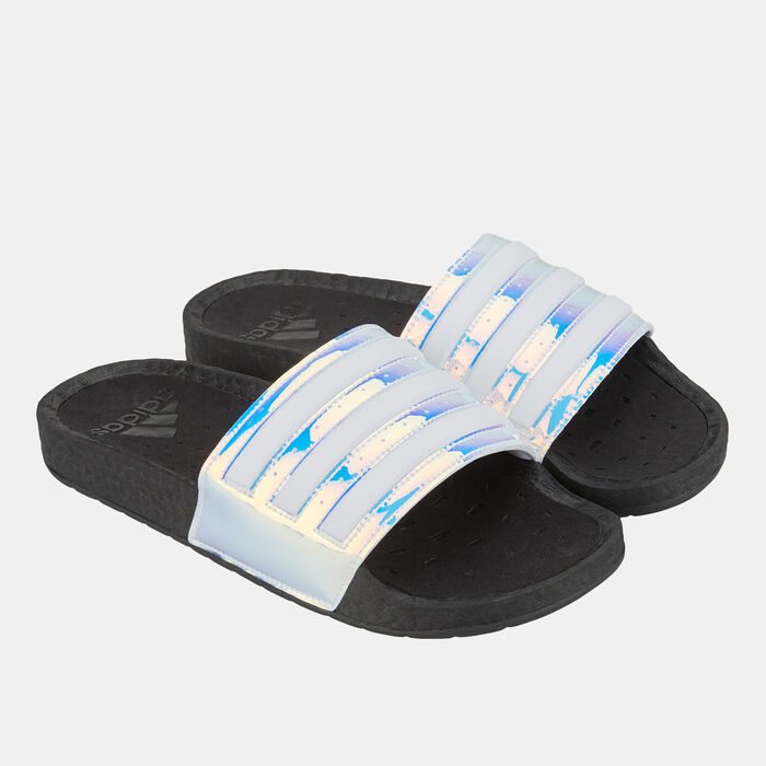 adidas Adilette Boost Slides Mettalic adidas Adilette Boost Slides Mettalic image number 0
