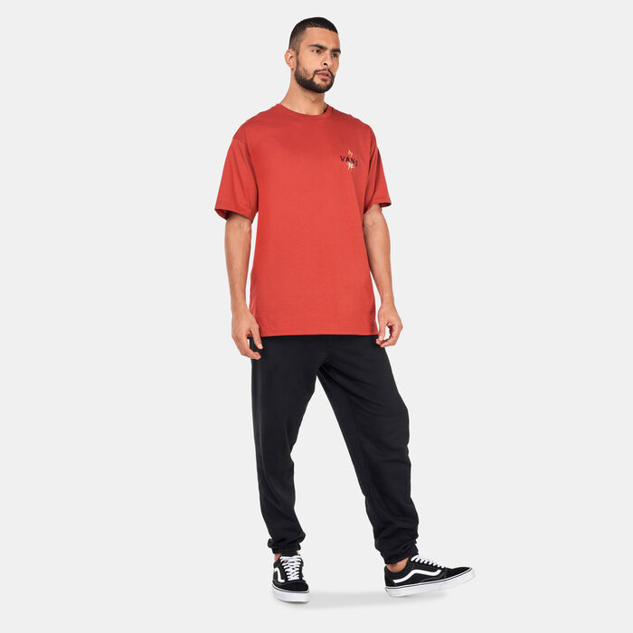 Vans Men's Core Basic Fleece Sweatpants Black Vans Men's Core Basic Fleece Sweatpants Black image number 2