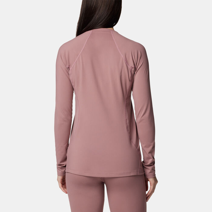 Columbia Women's Midweight Stretch Baselayer Long Sleeve Top Purple Columbia Women's Midweight Stretch Baselayer Long Sleeve Top Purple image number 1