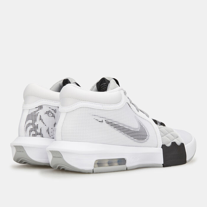 Nike LeBron Witness 8 Basketball Shoes White Nike LeBron Witness 8 Basketball Shoes White image number 2